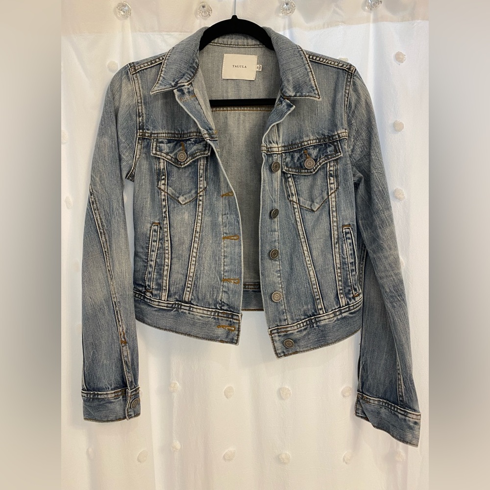 Aritzia Talula Jean Jacket